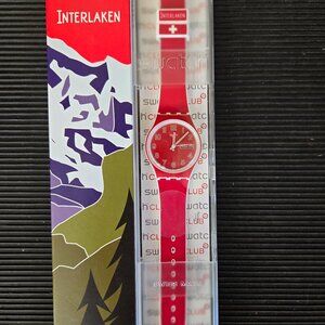 Almost new Swatch Watch from Interlaken Switzerland. Special edition